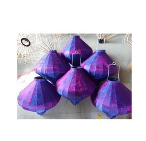 Festive Bamboo and Silk Lanterns Handmade in Vietnam for Export Suitable for Seasonal Events and Home Decoration - Product Image 5
