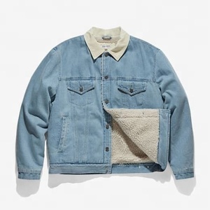 เสื้อแจ็กเก็ตมีซิปแนววินเทจสำหรับผู้ชายเสื้อแจ็กเก็ตทรงหลวมซับในซับในซับในสำหรับใช้งานกลางแจ้ง - Product Image 6