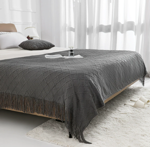 Grande couverture classique neuve, chaude, douce et confortable - Product Image 4