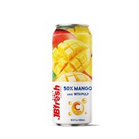 Jbfresh 500Ml Gemengde Vruchtensapdranken Uit 50% Vers Sap Met Echte Fruitpulp, Hoogwaardige Groothandelsleverancier-Oem-Service