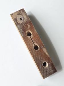 Juego de herramientas de barra estilo clásico con mango de asta de ciervo y soporte de madera, perfecto para decoración de bares domésticos y exhibición de coleccionistas, de la India. - Product Image 5