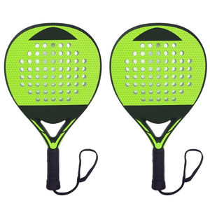 Raquette de beach tennis professionnelle écologique, entièrement en fibre de carbone et en fibre de verre, par Standard International - Product Image 1