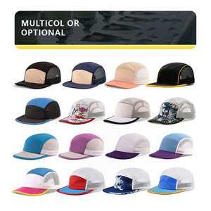 Gorra de Campamento Personalizada de 5 Paneles, Gorra Deportiva Ligera de Nailon con Impresión por Sublimación, Gorra Casual para Campamento al Aire Libre para Hombre - Product Image 3