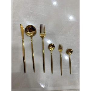 Juego de cubiertos de acero inoxidable de alta calidad con acabado espejo, 7 piezas, para suministros de restaurante, diseño moderno, personalizable. - Product Image 5