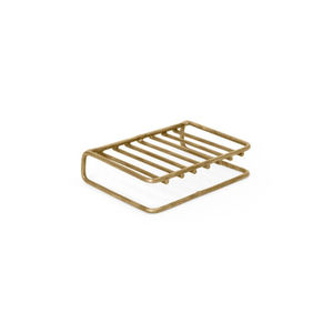 Nouvelle porte-savon décoratif en fer forgé personnalisable, imperméable, finition dorée, pour hôtels, villas et maisons, utilisation dans les salles de bain - Product Image 1