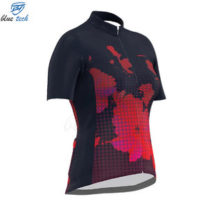 High Quality Women <b>Cycling</b> Jersey Slim Fit Short Sleeve Bike Wear Stretch Fabric <b>Cycling</b> Shirt for Racing Training and Outdoor - Product Image 4