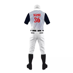 New Arrival Design Printed Baseball Uniform Latest Design Custom Apparel 100% Polyester Baseball Uniform - Product Image 4