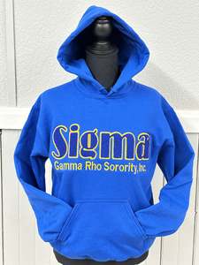 เสื้อฮู้ดดี้ปักโลโก้คุณภาพสูง Sigma Gamma Rho สำหรับผู้หญิง ทรงปกติ รับสั่งทำโลโก้ตามแบบ - Product Image 2