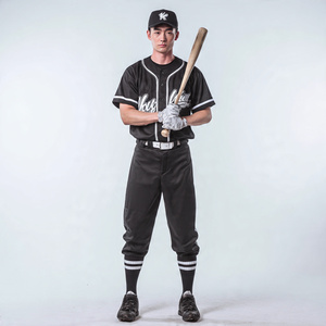 Tenues de baseball imprimées numériquement, ensemble de vêtements d'équipe personnalisés, uniformes de baseball d'élite, vêtements d'équipe professionnels sublimés sur mesure - Product Image 3