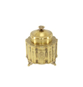 Modern Silver Decorative Dry Fruit <b>Holder</b> with Textured Body for Upscale Interior and Hospitality Decor - Product Image 4