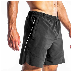 Shorts de course à séchage rapide pour hommes – Shorts de sport légers et respirants avec taille élastique et poches latérales - Product Image 2