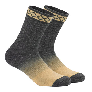 Men's Crew <b>Socks</b> <b>Wool</b> Nylon Blend Geometric Pattern Breathable Knitted Autumn Regular Style <b>Socks</b> - Product Image 1