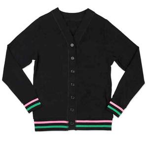 Vente en gros : Créez vos propres logos personnalisés sur des cardigans unisexes, des pulls brodés, des lettres tricotées en acrylique - Product Image 1