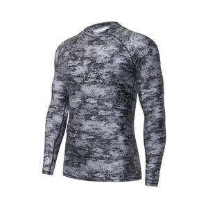 Rashguard respirant imprimé par transfert thermique à manches longues pour hommes adultes, Spandex/Polyester 220g, Meilleures ventes, Prix bas - Product Image 2