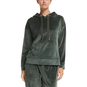 Chándal de mujer transpirable OEM de secado rápido Unisex negro terciopelo Jogging chándal en tallas grandes Active Bottoms 2026 - Product Image 2