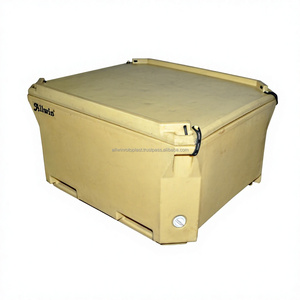 Glacière écologique ALLWIN en plastique beige 460 litres avec conservation de la fraîcheur - Product Image 1