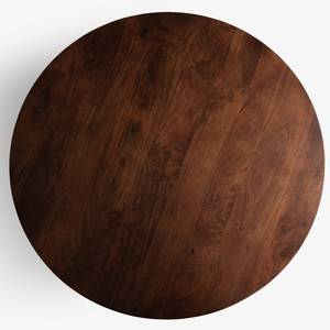 Modern Round Solid Wooden Handmade <b>Coffee</b> <b>Table</b> with Ball-Shaped <b>Legs</b> <b>for</b> Living Room - Product Image 3