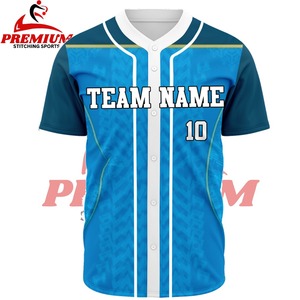 Maillot de baseball personnalisé par sublimation, tissu léger et doux, coupe confortable, respirant, maillot de baseball de haute qualité - Product Image 5