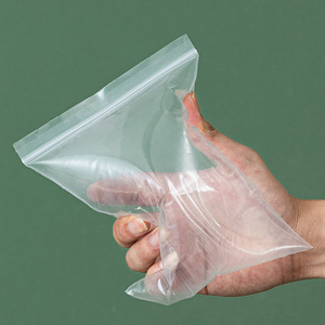 Recycled Clear <b>Transparent</b> Plastic Zipper <b>Bag</b> Custom Size Multi- Purpose Competitive Price with Superior Quality - Product Image 1