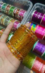 Beautiful Glass Churiyan Bangles for Women Traditional Indian Bridal <b>Wedding</b> Jewelry Colorful Fashion <b>Accessories</b> Wholesale Set - Product Image 2
