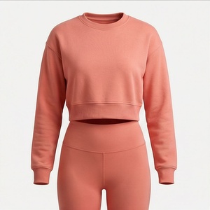 Conjunto de Yoga sin Costuras para Mujer, Otoño Invierno, Bra y Leggings, Tela Transpirable, Diseño Cómodo, Ropa Deportiva para Gimnasio y Entrenamiento - Product Image 1