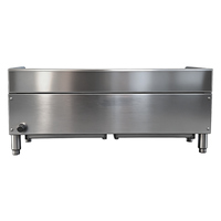 Barbecue de comptoir au gaz naturel (GN)/propane de 36 pouces, gril de comptoir, grilles durables en fonte, barbecue de restaurant, 3x35 000