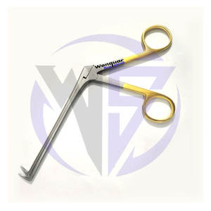 <b>Micro</b> Ear Forceps Straight 150mm Scissor Type ENT Surgical Instrument Stainless Steel - Product Image 6