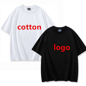 Camisetas de Manga Corta con Cuello Redondo de Algodón/Poliéster para Hombre de Alta Calidad, Camisetas Lisas para Personalizar con Logotipo Estampado por Sublimación para Hombre - Product Image 1