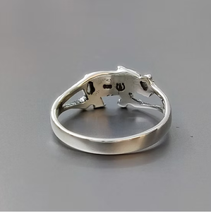 Anillo de Plata 925 Hecho a Mano con Diseño de Elefante Bohemio, Anillo Apilable con Motivo Animal, Joyería Fina JAIPUR SILVER - Product Image 4