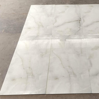 Carreaux de porcelaine émaillée polie de qualité supérieure 60x120cm, aspect marbre, pour murs et sols intérieurs