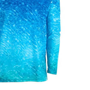 T-shirt de pêche pour homme, 100 % polyester, vêtements décontractés d'été, imprimé sur mesure, matière légère et durable. - Product Image 5