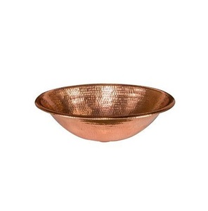 Tazón de pedicura de cobre de alta gama para uso profesional en spa y salón, con estructura profunda y acabado elegante. - Product Image 3