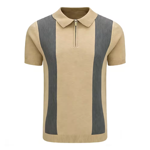 Polo Personalizado de Manga Corta para Hombre, Estilo Casual de Negocios, Talla Grande, Corte Ajustado, Camiseta de Verano - Product Image 2