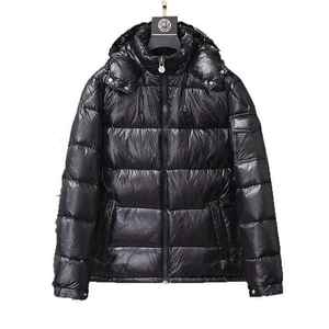 Wholesale Custom <b>Men's</b> Stand Collar Winter Waterproof Padded Hooded Streetwear <b>Down</b> <b>Filled</b> Bubble Quilted Outdoor Puffer <b>Jacket</b> - Product Image 6
