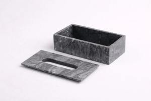 Portarrollos de Papel de Mármol Natural, Accesorio de Mesa Elegante y Funcional para Sala de Estar, Spa o Centro de Bienestar, Hecho en India - Product Image 5