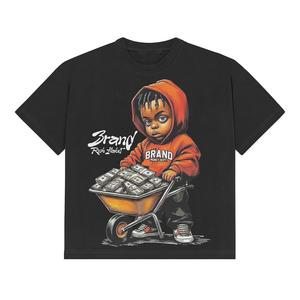 Camisetas de Hombre de Alta Calidad, Totalmente Personalizables, 100% Algodón, Cuello Redondo, Corte Holgado, Precio de Mayoreo, 2026 - Product Image 3