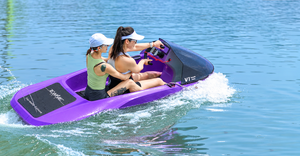 Moto Acuática Eléctrica EWAVE V1 Rosa, 2 Plazas, 24 kW, 60 km/h, PWC para Deportes Acuáticos, 230 cm de Longitud, Material LLDPE - Product Image 4