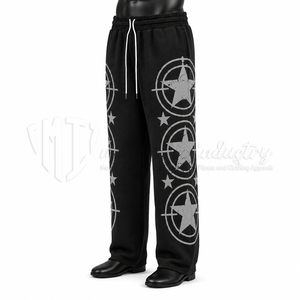 Custom Men’s Graphic <b>Sweatpants</b> Streetwear Jogger Pants Printed Casual Trousers <b>Oversized</b> <b>Sweatpants</b> OEM Manufacturer - Product Image 3
