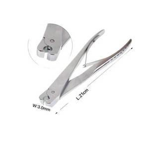 เครื่องตัดเข็มคิชเนอร์ เครื่องตัดเข็มศัลยกรรมกระดูก เครื่องตัดลวดเหล็ก เครื่องมือผ่าตัดสัตว์ ใช้ซ้ำได้ SURGINEXA SOA-5542109387 - Product Image 6