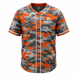 Camiseta de Béisbol para Hombre, Nueva Colección, Superventas, Transpirable, Tallas Grandes, Personalizable, Alta Calidad, por Ronal Sports - Product Image 1