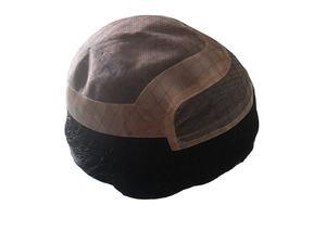 Bangladesh Taz Peluca de cabello Remy para hombres Alibaba Peluca de cabello indio de alta calidad Onda natural Producto de cabello humano suave de alta calidad - Product Image 5