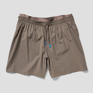กางเกงขาสั้นลำลองผู้ชายพิมพ์ลายโลโก้ตามสั่ง ความยาวระดับเข่า เอวกลาง มีเชือกผูก ผลิตจากผ้าแคนวาส โพลีเอสเตอร์/คอตตอน เป็นมิตรกับสิ่งแวดล้อม ระบายอากาศได้ดี - Product Image 5