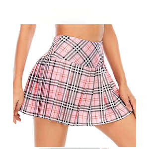 Jupe de tennis décontractée en coton, nouveau style 2026, design personnalisé, anti-exposition, pour femmes, respirante, automne, couleur unie - Product Image 4