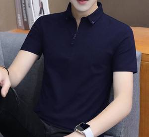 High Quality Oem Customized logo Design Trendy <b>Half</b> <b>Sleeve</b> <b>T</b> <b>Shirt</b> Summer Custom <b>T</b>-<b>shirts</b> for Men <b>T</b>-<b>shirts</b> Blank Tshirt - Product Image 3