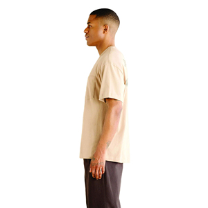 Camiseta de manga corta para hombre, personalizada, de alta calidad, 100% algodón, corte regular, gruesa, antiarrugas, estilo urbano, 200g. - Product Image 3