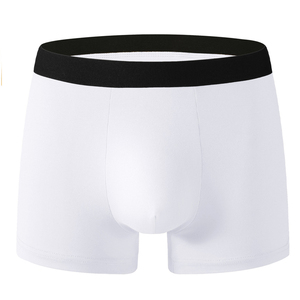 Calzoncillos tipo bóxer de algodón para hombre, ropa interior suave y transpirable, corte holgado, cintura elástica, ropa de dormir cómoda para el día a día, ropa informal para el hogar, ligera - Product Image 4