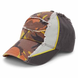 Unisex Baseball Cap 6-Panel Distressed Ripped Design Street Style Casual <b>Hat</b> Spring <b>Summer</b> Fitted Fit - Product Image 1