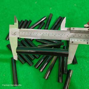 Elegante Rollo de Hueso de Búfalo Negro Sólido, Material Ecológico Hecho a Mano de Primera Calidad para Artesanía y Joyería a Precio Económico - Product Image 4