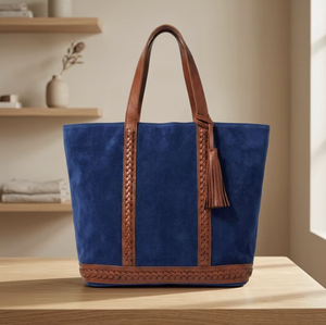 Sac à main en cuir véritable de haute qualité, personnalisable avec logo de marque, fermeture éclair, imperméable, BS INTERNATIONAL - Product Image 6