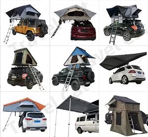 Kustom luar ruangan baru lembut Shell Dachzelt 4X4 Suv mobil atap atas tenda luar ruangan berkemah atap atas tenda obral - Product Image 6